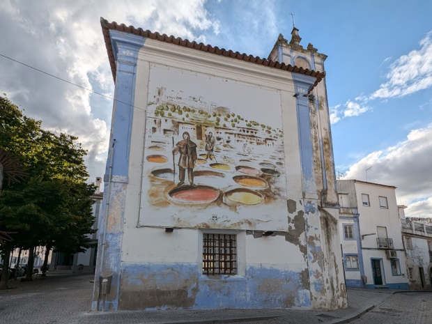 Arraiolos main square, Alentejo